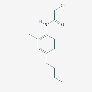 molecular formula C13H18ClNO B1621389 N-(4-butyl-2-methylphenyl)-2-chloroacetamide CAS No. 306935-56-8