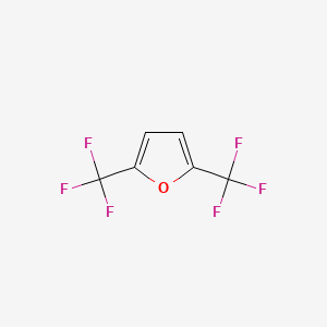 molecular formula C6H2F6O B1621392 2,5-Bis(trifluoromethyl)furan CAS No. 56286-72-7