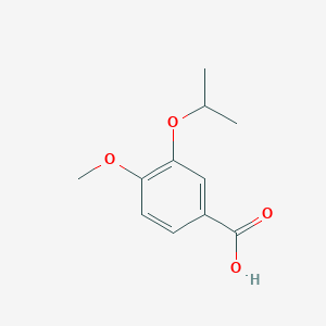 molecular formula C11H14O4 B1621395 3-Isopropoxy-4-methoxybenzoic acid CAS No. 159783-29-6
