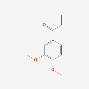 molecular formula C11H14O3 B016214 1-(3,4-二甲氧基苯基)丙酮 CAS No. 1835-04-7