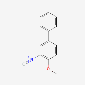 molecular formula C14H11NO B1621410 3-Isocyano-4-methoxybiphenyl CAS No. 730964-89-3