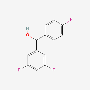 molecular formula C13H9F3O B1621412 3,4',5-Trifluorobenzhydrol CAS No. 844856-31-1