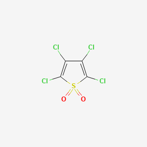 molecular formula C4Cl4O2S B1621417 2,3,4,5-Tetrachlorothiophene 1,1-dioxide CAS No. 72448-17-0