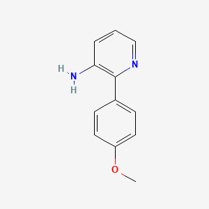 molecular formula C12H12N2O B1621423 2-(4-Methoxyphenyl)-3-pyridinamine CAS No. 663918-44-3