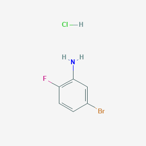 molecular formula C6H6BrClFN B1621426 5-Bromo-2-fluoroaniline hydrochloride CAS No. 1052403-50-5