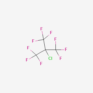 molecular formula C4ClF9 B1621465 2-Chloro-1,1,1,3,3,3-hexafluoro-2-(trifluoromethyl)propane CAS No. 4459-16-9