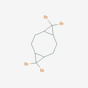 5,5,10,10-Tetrabromo-tricyclo[7.1.0.04,6]decane