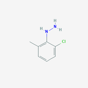 molecular formula C7H9ClN2 B1621473 2-Chloro-6-methylphenylhydrazine CAS No. 89187-46-2