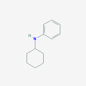 molecular formula C12H17N B162150 N-Cyclohexylaniline CAS No. 1821-36-9