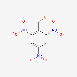 molecular formula C7H4BrN3O6 B1621514 2,4,6-三硝基苄基溴 CAS No. 7195-50-8