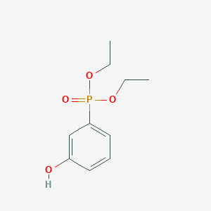 molecular formula C10H15O4P B1621550 3-ヒドロキシフェニルホスホン酸ジエチル CAS No. 33733-32-3