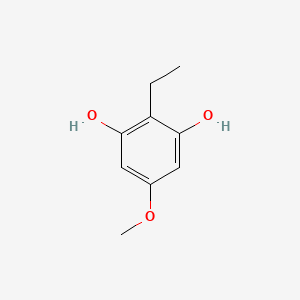 molecular formula C9H12O3 B1621556 2-Ethyl-5-methoxybenzene-1,3-diol CAS No. 94632-39-0