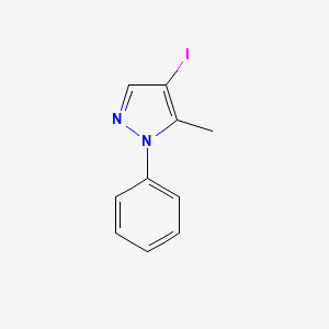 molecular formula C10H9IN2 B1621561 4-Iodo-5-methyl-1-phenyl-1H-pyrazole CAS No. 342405-19-0