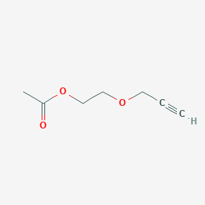 molecular formula C7H10O3 B1621573 2-(Prop-2-ynyloxy)ethyl acetate CAS No. 39106-97-3