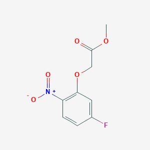 Methyl 2-(5-fluoro-2-nitrophenoxy)acetate