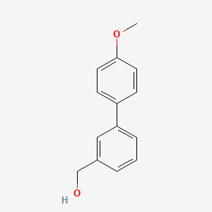 molecular formula C14H14O2 B1621614 [3-(4-Methoxyphenyl)phenyl]methanol CAS No. 20854-56-2