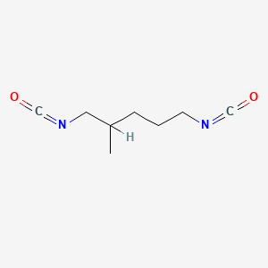 molecular formula C8H12N2O2 B1621650 1,5-Diisocyanato-2-methylpentane CAS No. 34813-62-2