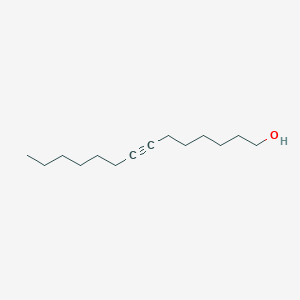 molecular formula C14H26O B1621655 7-Tetradecyn-1-ol CAS No. 37011-94-2