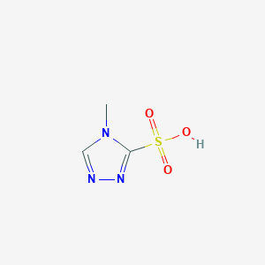 4-methyl-4H-1,2,4-triazole-3-sulfonic acid