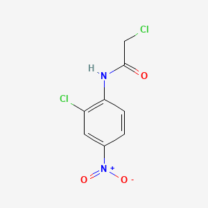B1621665 2-chloro-N-(2-chloro-4-nitrophenyl)acetamide CAS No. 34004-41-6