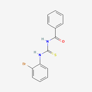 B1621675 N-[(2-bromophenyl)carbamothioyl]benzamide CAS No. 5391-29-7