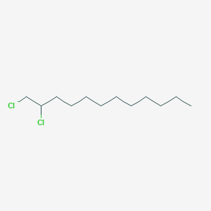 molecular formula C12H24Cl2 B1621678 1,2-Dichlorododecane CAS No. 75121-23-2