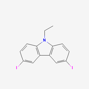 9-Ethyl-3,6-diiodocarbazole