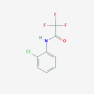 molecular formula C8H5ClF3NO B1621693 N-(2-chlorophenyl)-2,2,2-trifluoroacetamide CAS No. 62926-91-4