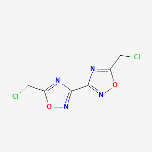 5,5'-Bis(chloromethyl)-3,3'-BI-1,2,4-oxadiazole