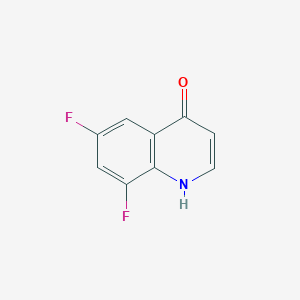 molecular formula C9H5F2NO B1621730 6,8-Difluoroquinolin-4-ol CAS No. 243448-16-0
