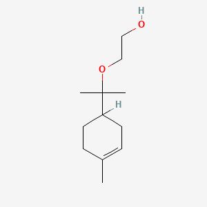 molecular formula C12H22O2 B1621739 2-[1-Methyl-1-(4-methyl-3-cyclohexen-1-YL)ethoxy]ethanol CAS No. 55708-87-7