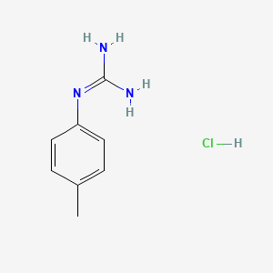 molecular formula C8H12ClN3 B1621753 1-(p-Tolyl)guanidine hydrochloride CAS No. 6976-07-4