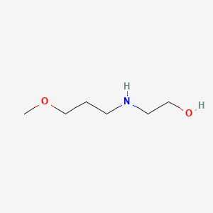 molecular formula C6H15NO2 B1621755 2-[(3-Methoxypropyl)amino]ethanol CAS No. 39216-84-7