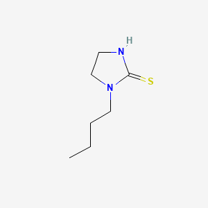 molecular formula C7H14N2S B1621761 2-Imidazolidinethione, 1-butyl- CAS No. 5410-16-2