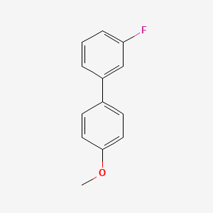 molecular formula C13H11FO B1621782 3-Fluoro-4'-methoxybiphenyl CAS No. 72093-48-2