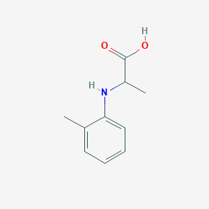 molecular formula C10H13NO2 B1621786 2-o-Tolylamino-propionic acid CAS No. 94800-25-6