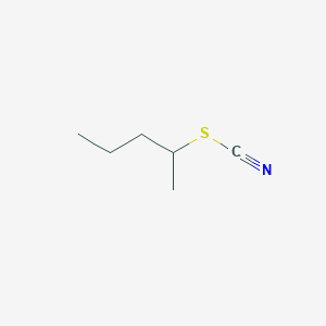 molecular formula C6H11NS B1621788 2-戊基硫氰酸酯 CAS No. 61735-43-1