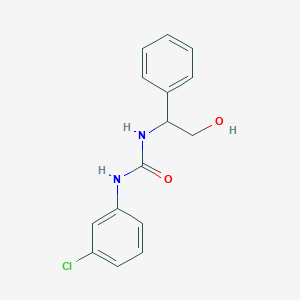 molecular formula C15H15ClN2O2 B1621798 N-(3-chlorophenyl)-N'-(2-hydroxy-1-phenylethyl)urea CAS No. 338750-54-2