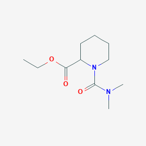 molecular formula C11H20N2O3 B1621833 1-(二甲基氨基羰基)哌啶-2-羧酸乙酯 CAS No. 1009341-34-7