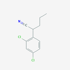 molecular formula C11H11Cl2N B1621835 2-(2,4-Dichloro-phenyl)-pentanenitrile CAS No. 2184-86-3