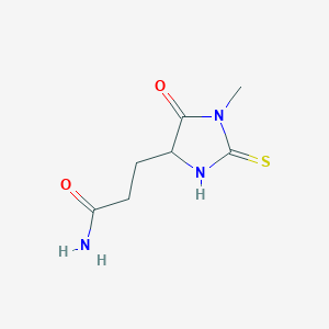 molecular formula C7H11N3O2S B162184 Mth-DL-谷氨酰胺 CAS No. 1968-37-2