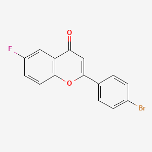 molecular formula C15H8BrFO2 B1621851 4'-Bromo-6-fluoroflavone CAS No. 213894-80-5