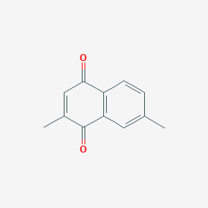 molecular formula C12H10O2 B162187 Chimaphilin CAS No. 482-70-2