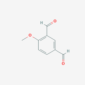 molecular formula C9H8O3 B1621872 4-Methoxyisophthalaldehyde CAS No. 25445-35-6
