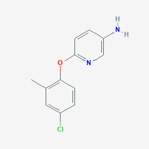 6-(4-Chloro-2-methylphenoxy)pyridin-3-amine
