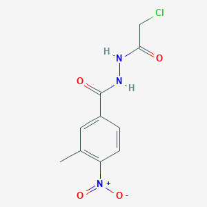 N'-(2-chloroacetyl)-3-methyl-4-nitrobenzohydrazide