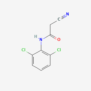 molecular formula C9H6Cl2N2O B1621897 2-氰基-N-(2,6-二氯苯基)乙酰胺 CAS No. 64204-39-3