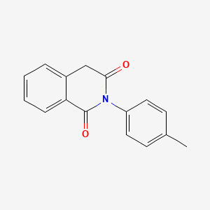 molecular formula C16H13NO2 B1621902 2-对甲苯基-4H-异喹啉-1,3-二酮 CAS No. 73109-31-6