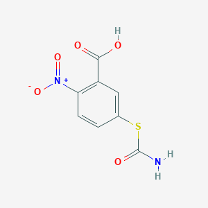 molecular formula C8H6N2O4S B162191 2-Nitro-5-carbamylthiobenzoic acid CAS No. 137091-49-7