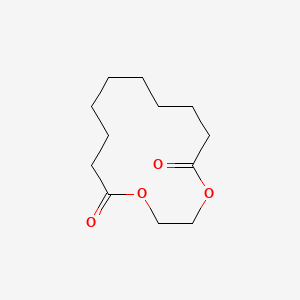 molecular formula C12H20O4 B1621958 1,4-Dioxacyclotetradecane-5,14-dione CAS No. 5578-82-5